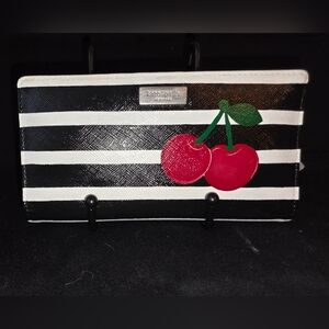 Upcycled & Hand Painted Design on a Kate Spade Wallet